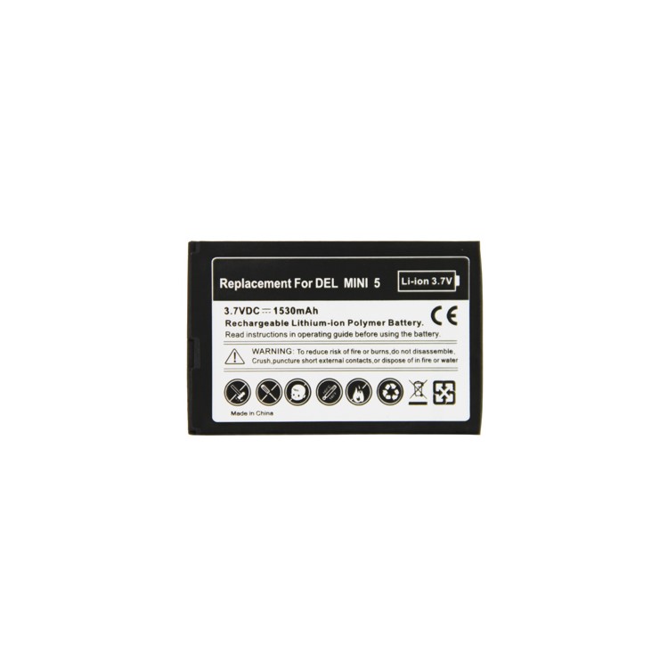Generic Li-ion Rechargeable Battery for Dell Streak Mini 5 1530mAh