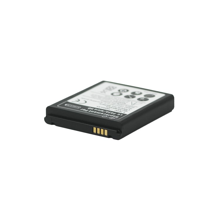LG Nitro HD P930 Extended Battery Replacement with Battery Door Cover 3800mAh
