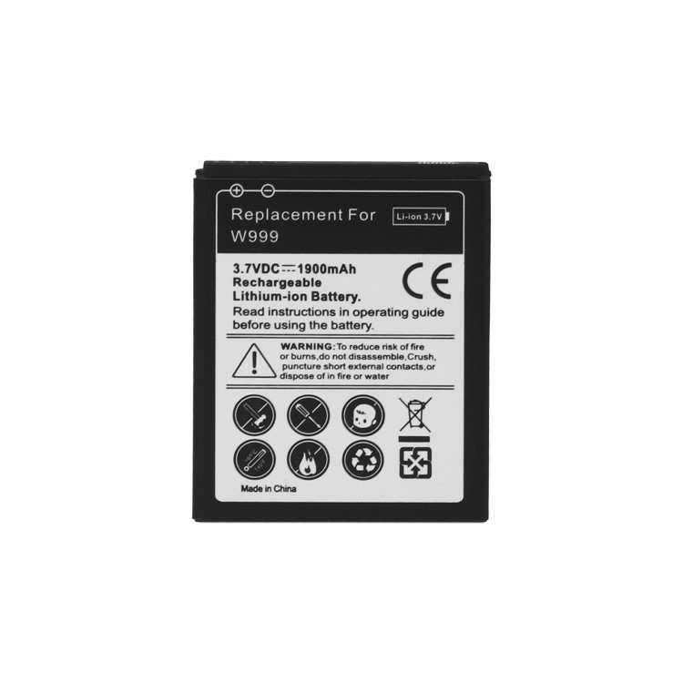 Samsung W999 Battery Replacement 1900mAh, Model: EB445163VU
