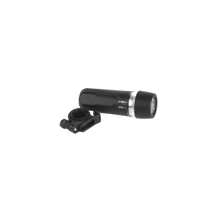 Waterproof White LED Bike Bicycle Head Light + Red Rear Safety Flashlight