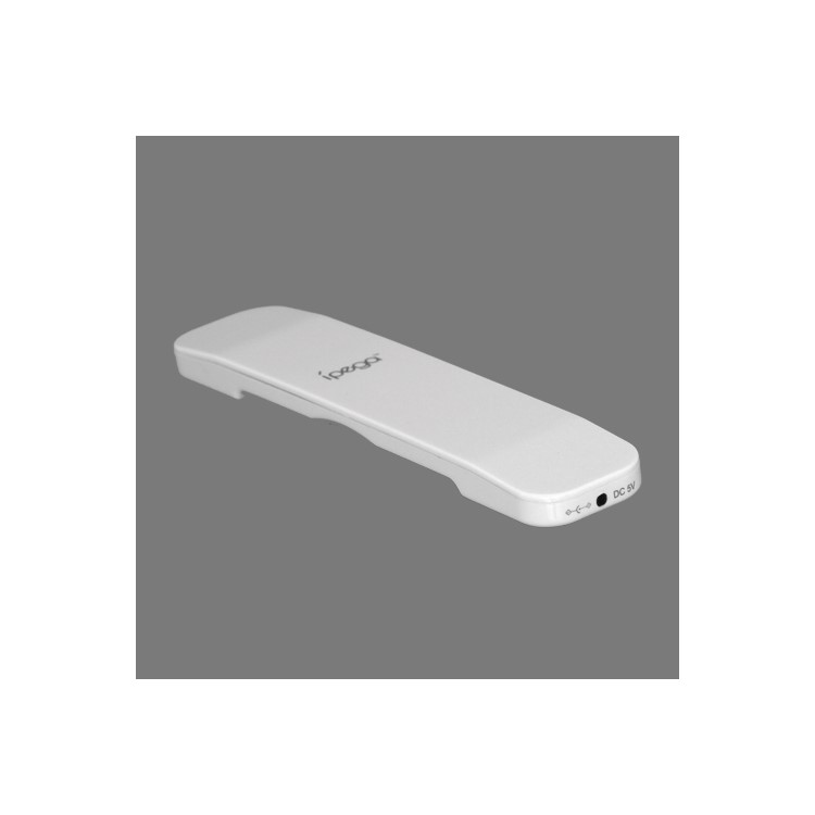 Radiation Proof Bluetooth Handset for iPhone 4 4S HTC Samsung Mobile Phone - White