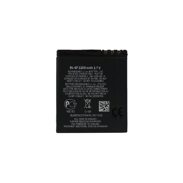 Cell Phone BL-6F Battery Replacement for Nokia N78 N79 6788 and N95 8GB