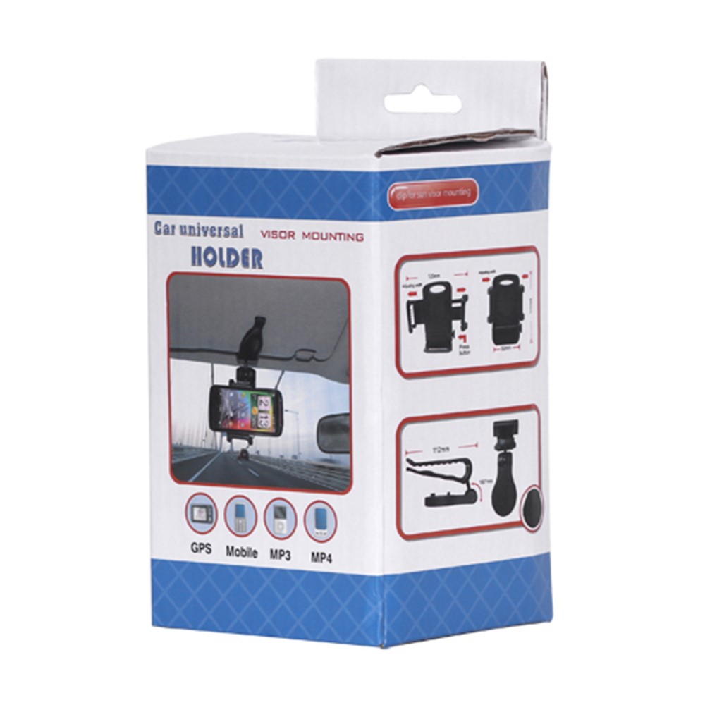 Universal Car Visor Mount Holder for iPhone / Samsung i9300 Galaxy S iii / HTC One X etc