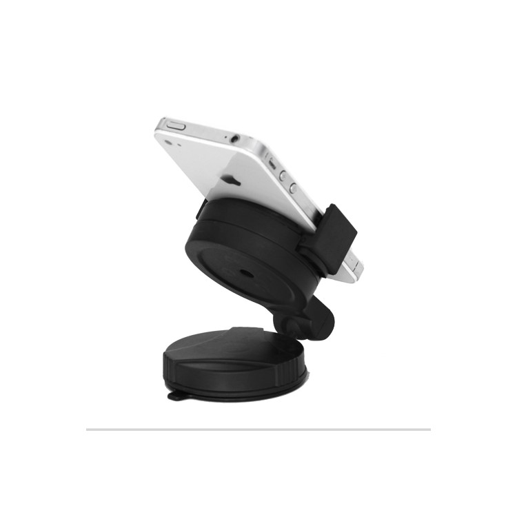 Universal Mobile Phone Windshield Car Holder for Samsung Galaxy S3 i9300 iPhone 4S, Width: 52mm~72mm - Black