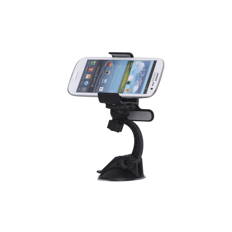 Multi-Direction Clip Style Car Mount Holder Stand for iPhone Mobile PDA GPS PSP