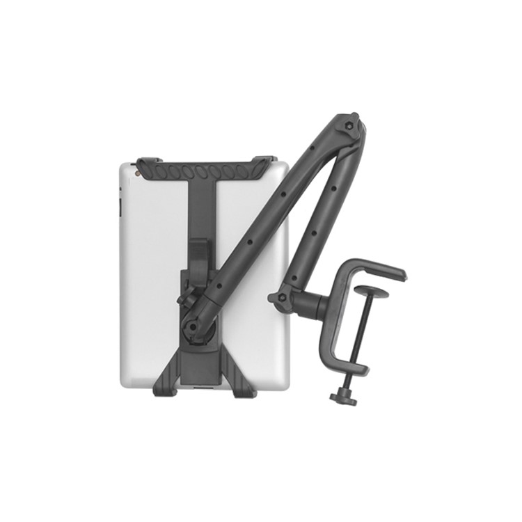 Desk Table Clip Multi-Direction Holder Stand for New iPad Samsung Galaxy Tab, 7 inch ~ 11 inch Tablets