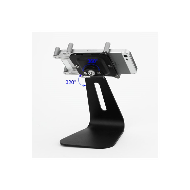 ... Desktop Stand Mount for iPhone 5 4S 4 iPod Touch 5 etc - Black