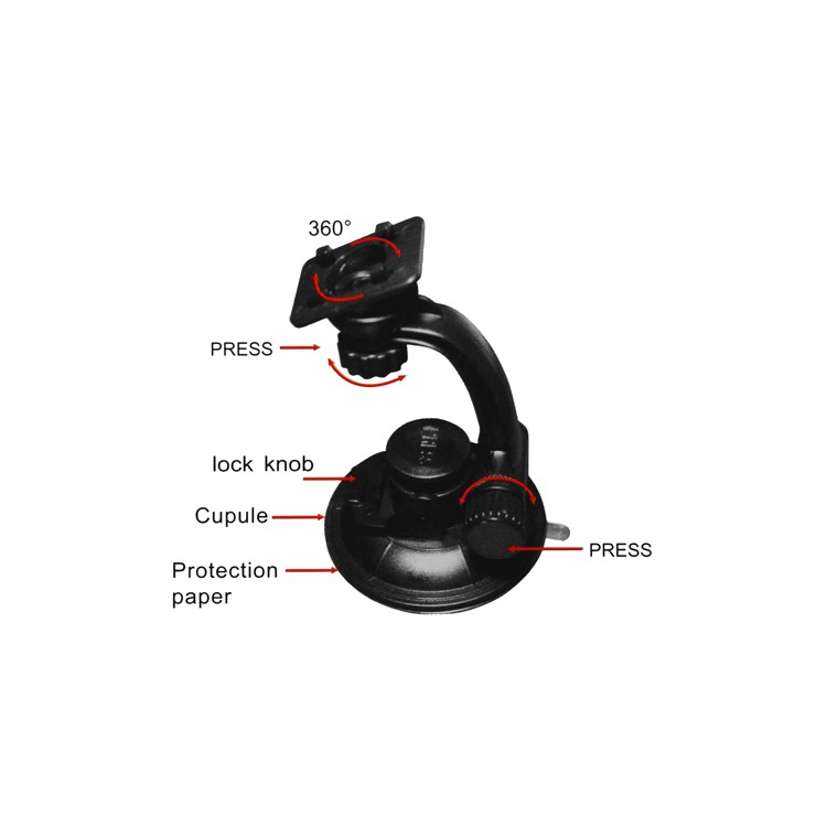 Flexible Car Mount Holder for MP3 MP4 Mobile Phone GPS