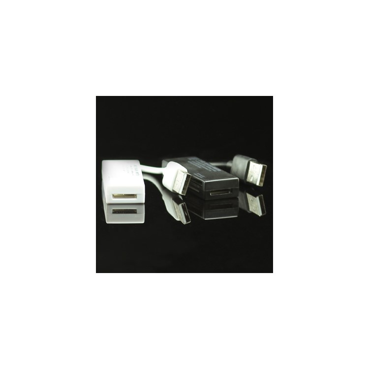 Black Hi-Speed 4 Slots All in One Card Reader Writer SDHC/SD/MS/MMC/TF/M2/Min SD