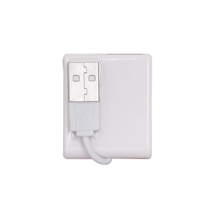 Mini 4 in 1 All-in-One Card Reader for SD/SDHC/SDXC Micro SD MS M2 - Red