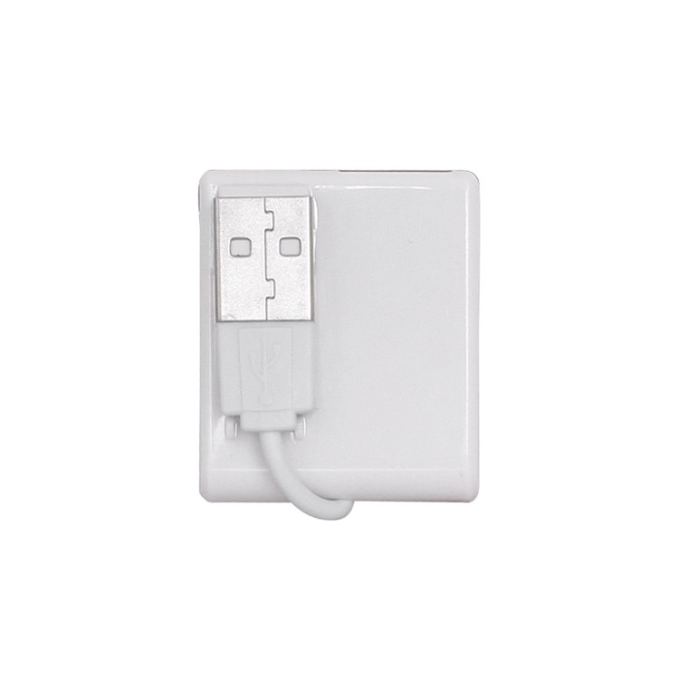 Mini USB Memory Card Reader for SD/SDHC/SDXC MicroSD MS M2 - Pink