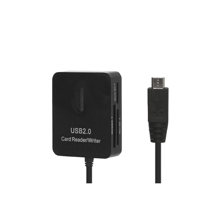 5 in 1 OTG Mobile Card Reader For Samsung i9500 i9300 Galaxy S3 III i9100 i9220 N7000 Motorola Xoom