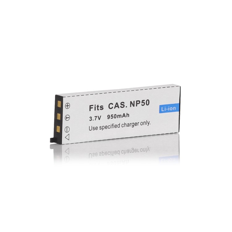3.7V 950mAh NP-50 NP50 Rechargeable Battery for Casio Camera Exilim EX-V7 V8