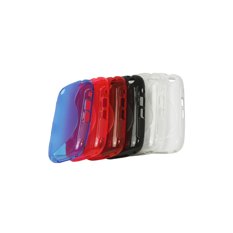 S Curve TPU Case Cover for Blackberry Curve 9220 / 9320 / 9310