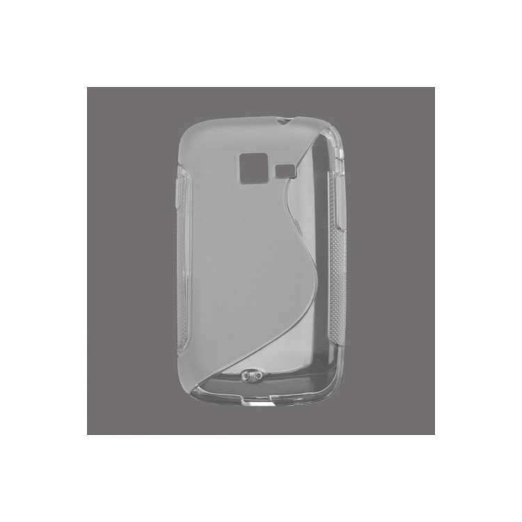 S Line Wave TPU Gel Case for Samsung Galaxy Y Pro B5510