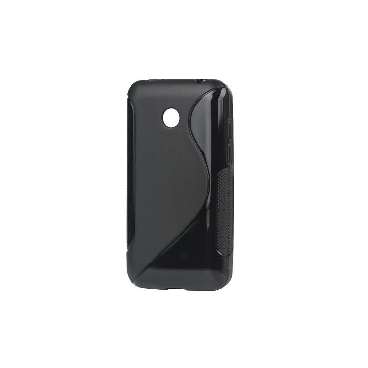 LG Optimus Hub Glare E510 S Shape TPU Gel Case Cover