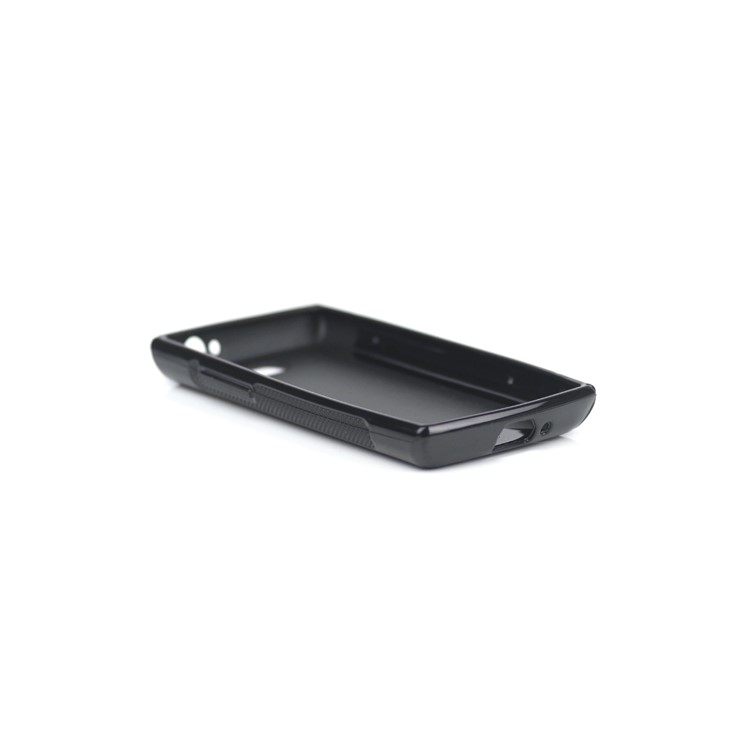 S Shape TPU Gel Case for Samsung Omnia W I8350
