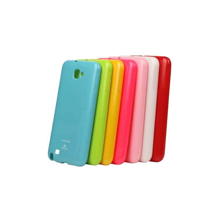 Mercury Flash Powder TPU Gel Case for Samsung Galaxy Note I9220 GT-N7000 I717