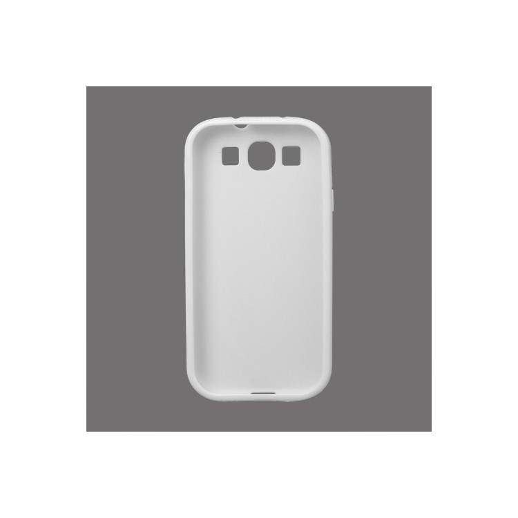 Premium X Shape TPU Gel Case for Samsung Galaxy S 3 / III I9300 I747 L710 T999 I535 R530 - White