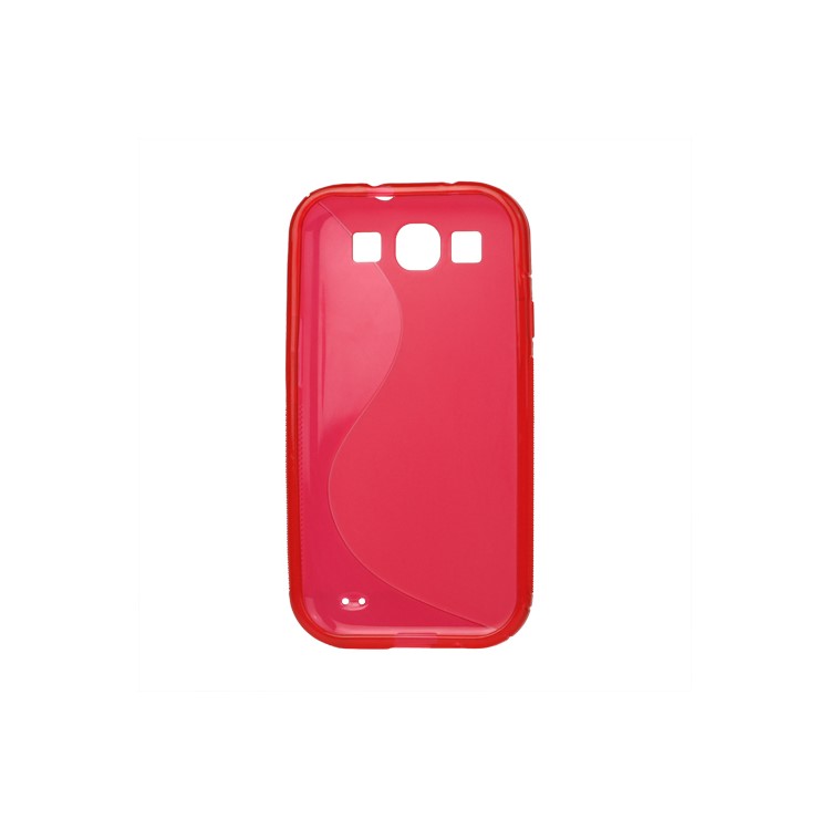 S-Curve TPU Gel Case Cover for Samsung Galaxy S 3 / III I9300 I747 L710 T999 I535 R530 - Red