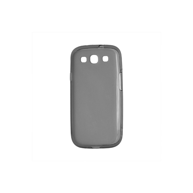 Frosted TPU Gel Case Cover for Samsung Galaxy S 3 / III I9300 I747 L710 T999 I535 R530 - Grey