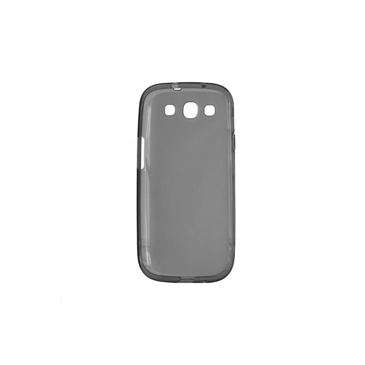 Frosted TPU Gel Case Cover for Samsung Galaxy S 3 / III I9300 I747 L710 T999 I535 R530 - Grey