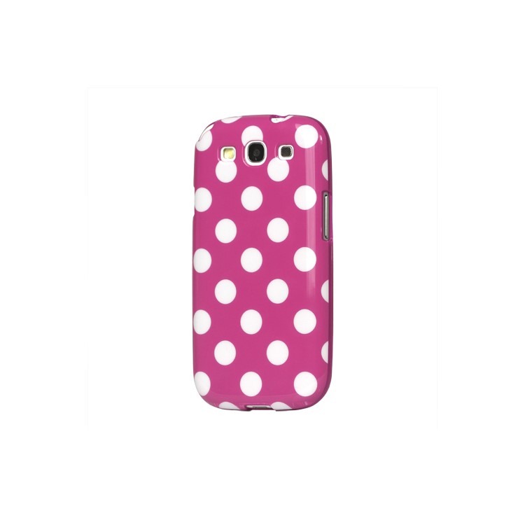 Polka Dot TPU Gel Case for Samsung Galaxy S 3 / III I9300 I747 L710 T999 I535 R530