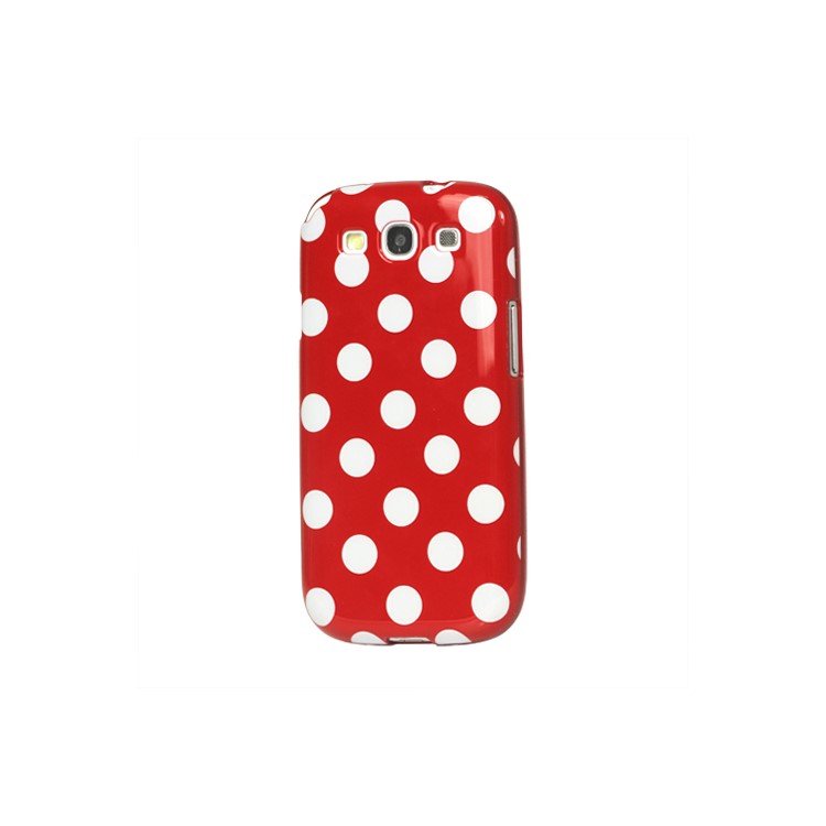 Polka Dot TPU Gel Case for Samsung Galaxy S 3 / III I9300 I747 L710 T999 I535 R530