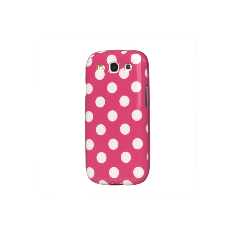 Polka Dot TPU Gel Case for Samsung Galaxy S 3 / III I9300 I747 L710 T999 I535 R530