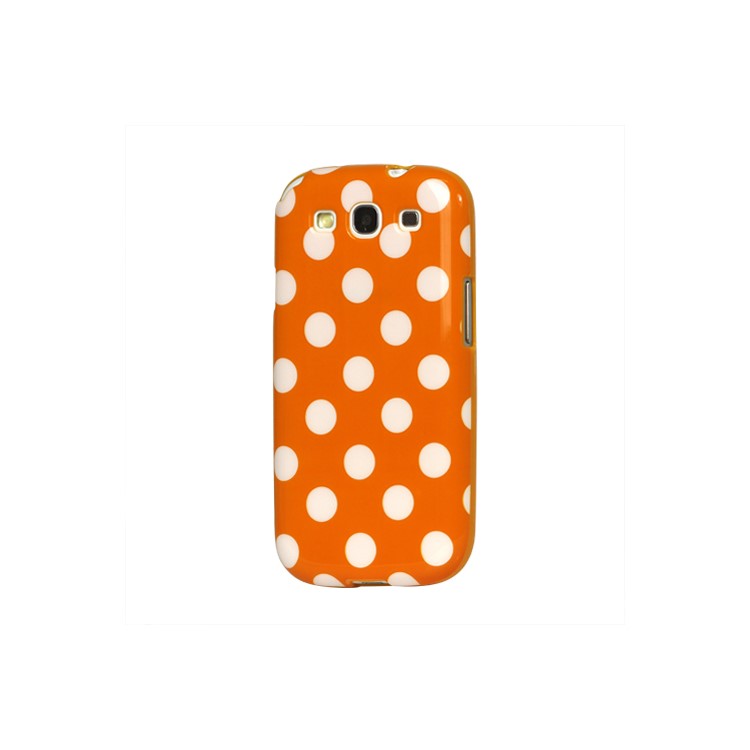 Polka Dot TPU Gel Case for Samsung Galaxy S 3 / III I9300 I747 L710 T999 I535 R530