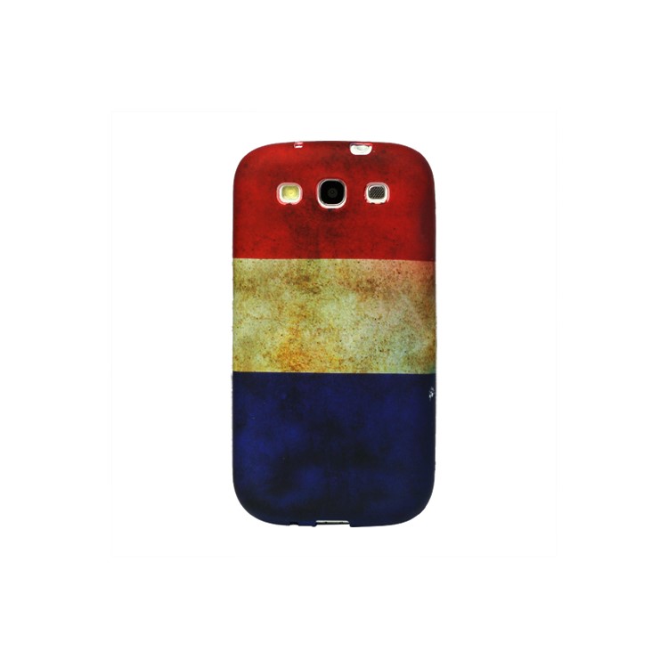 Retro Dutch Fag TPU Case Cover for Samsung Galaxy S 3 / III I9300 I747 L710 T999 I535 R530