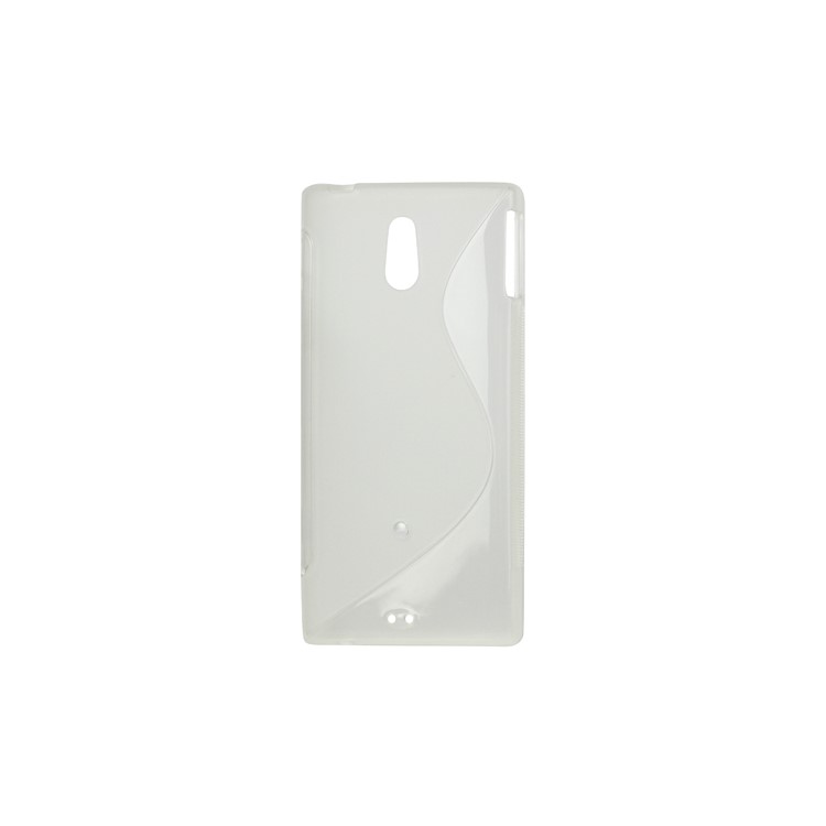 S Shape TPU Gel Case for Sony Xperia P LT22i Nypon