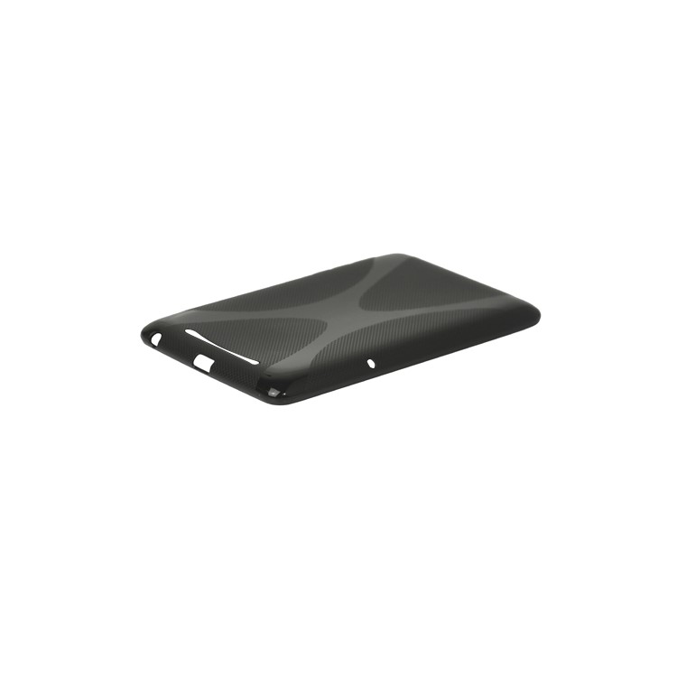 X Shape TPU Gel Case for ASUS Google Nexus 7 - Black