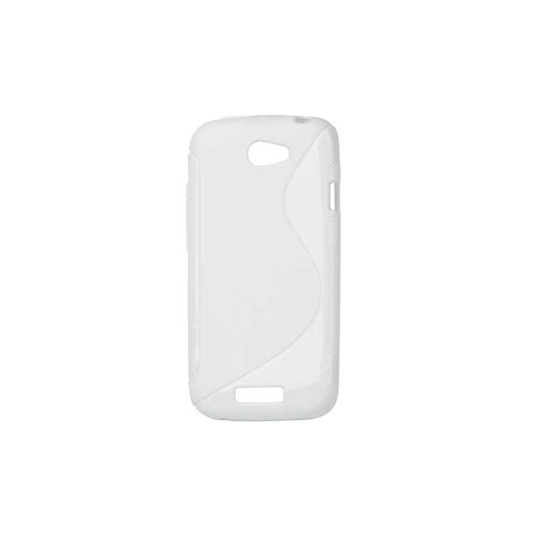 S Shape TPU Gel Case for T-Mobile HTC One S Z520e