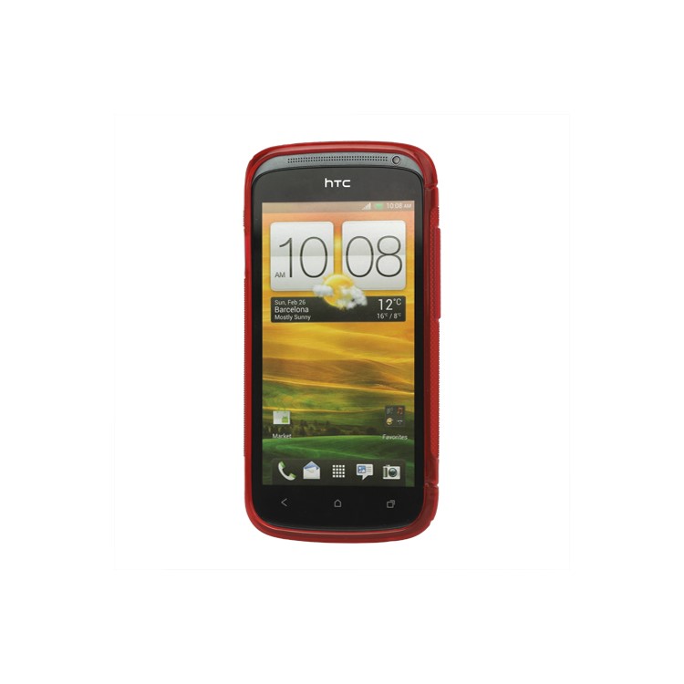 S Shape TPU Gel Case for T-Mobile HTC One S Z520e