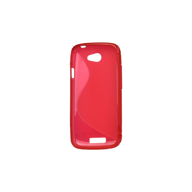 S Shape TPU Gel Case for T-Mobile HTC One S Z520e