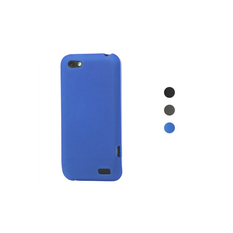 Frosted TPU Gel Skin Case for HTC One V T320e