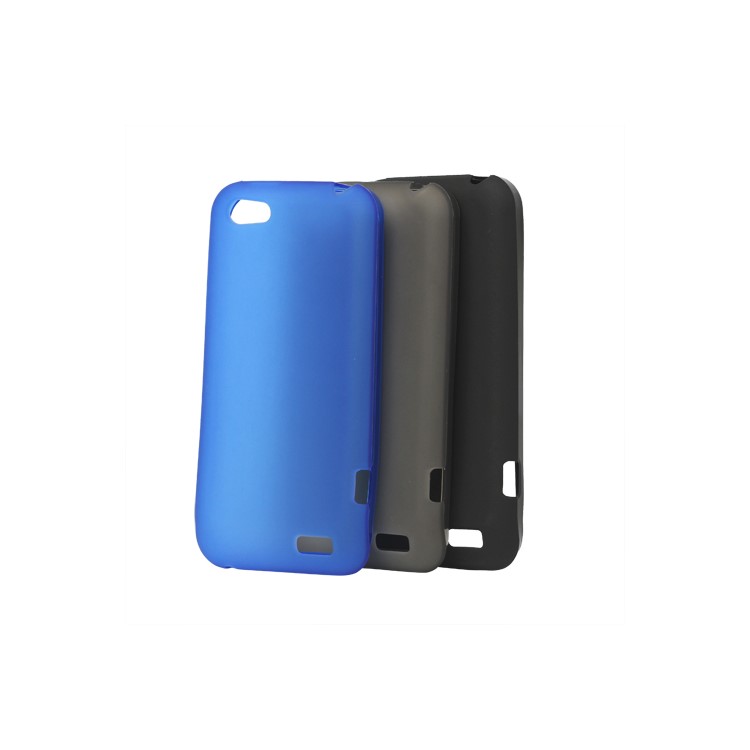 Frosted TPU Gel Skin Case for HTC One V T320e