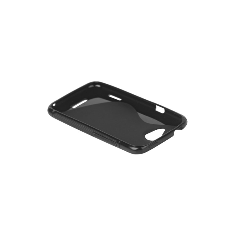 S Shape TPU Gel Case for HTC One X S720e / One XL / One X Plus