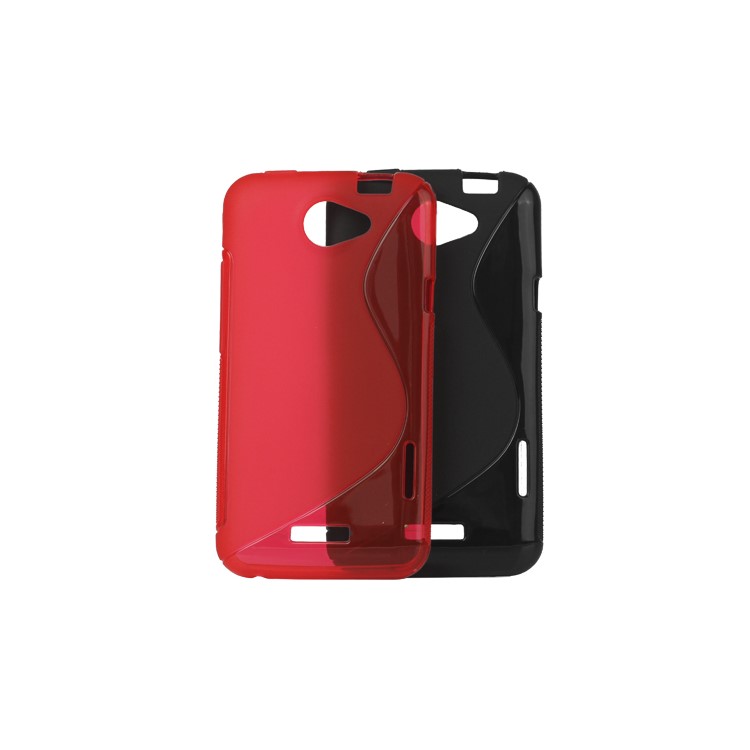 S Shape TPU Gel Case for HTC One X S720e / One XL / One X Plus