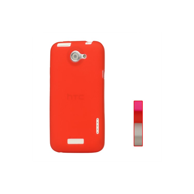 Frosted TPU Gel Case for HTC One X S720e / One XL / One X Plus