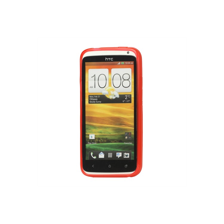 Frosted TPU Gel Case for HTC One X S720e / One XL / One X Plus