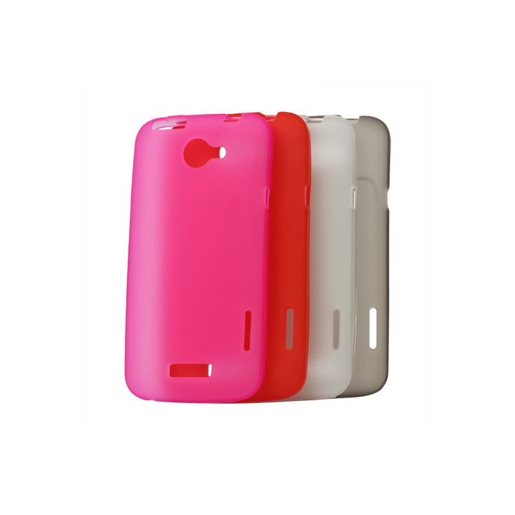 Frosted TPU Gel Case for HTC One X S720e / One XL / One X Plus