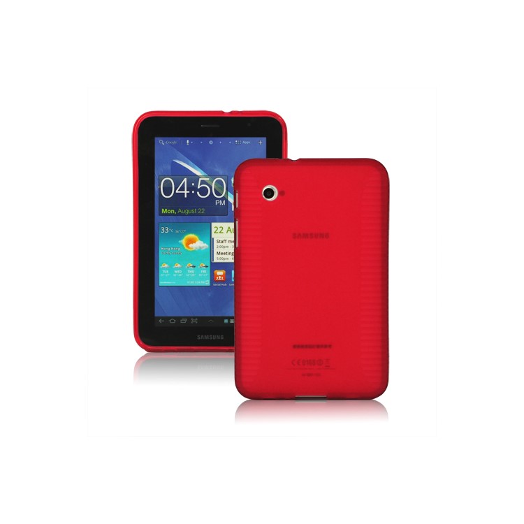 Stylish Blade TPU Case for Samsung Galaxy Tab 2 7.0 P3100 P3110 - Red