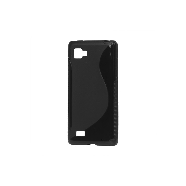 S Shape TPU Gel Case for LG Optimus 4X HD P880