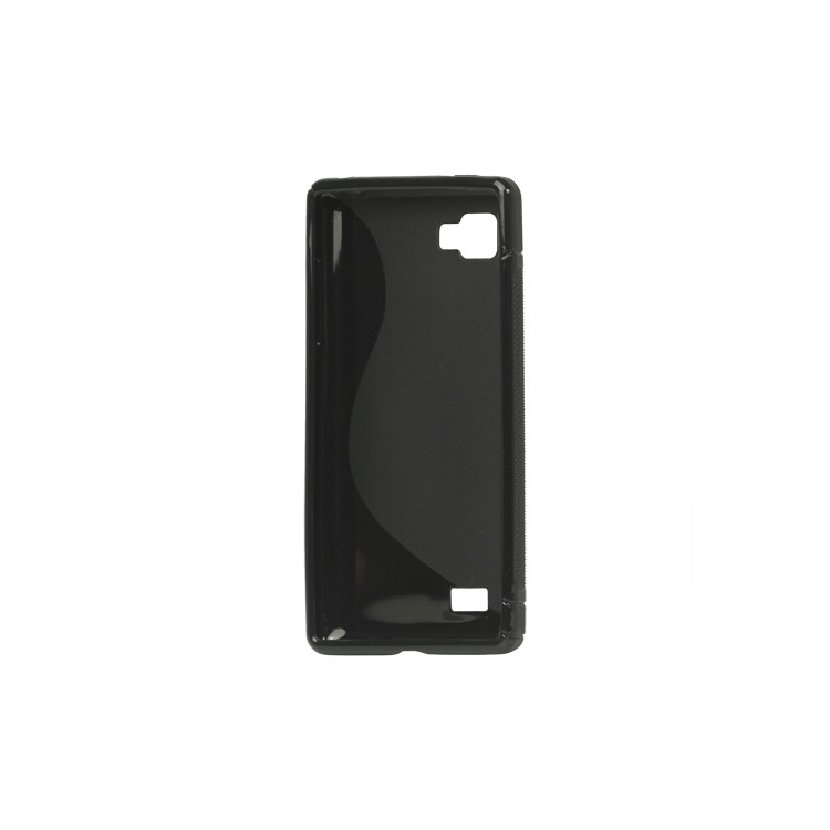 S Shape TPU Gel Case for LG Optimus 4X HD P880