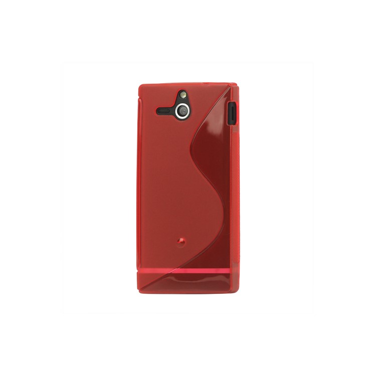 S-Line Wave TPU Case Cover for Sony Xperia U ST25a / ST25i Kumquat