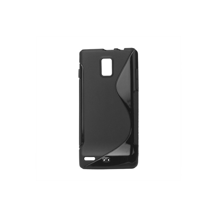 S Shape TPU Case Cover for Huawei U9200 Ascend P1