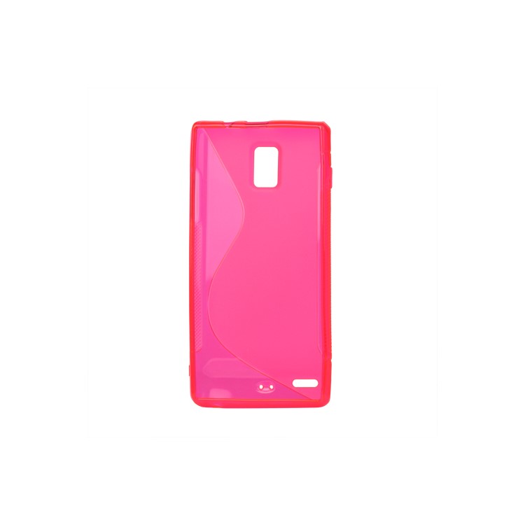 S Shape TPU Case Cover for Huawei U9200 Ascend P1