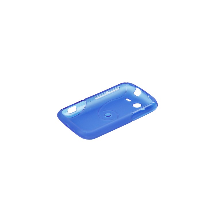 Eco-friendly TPU Case with Double S Shape for HTC Wildfire S/PG76110/A510E